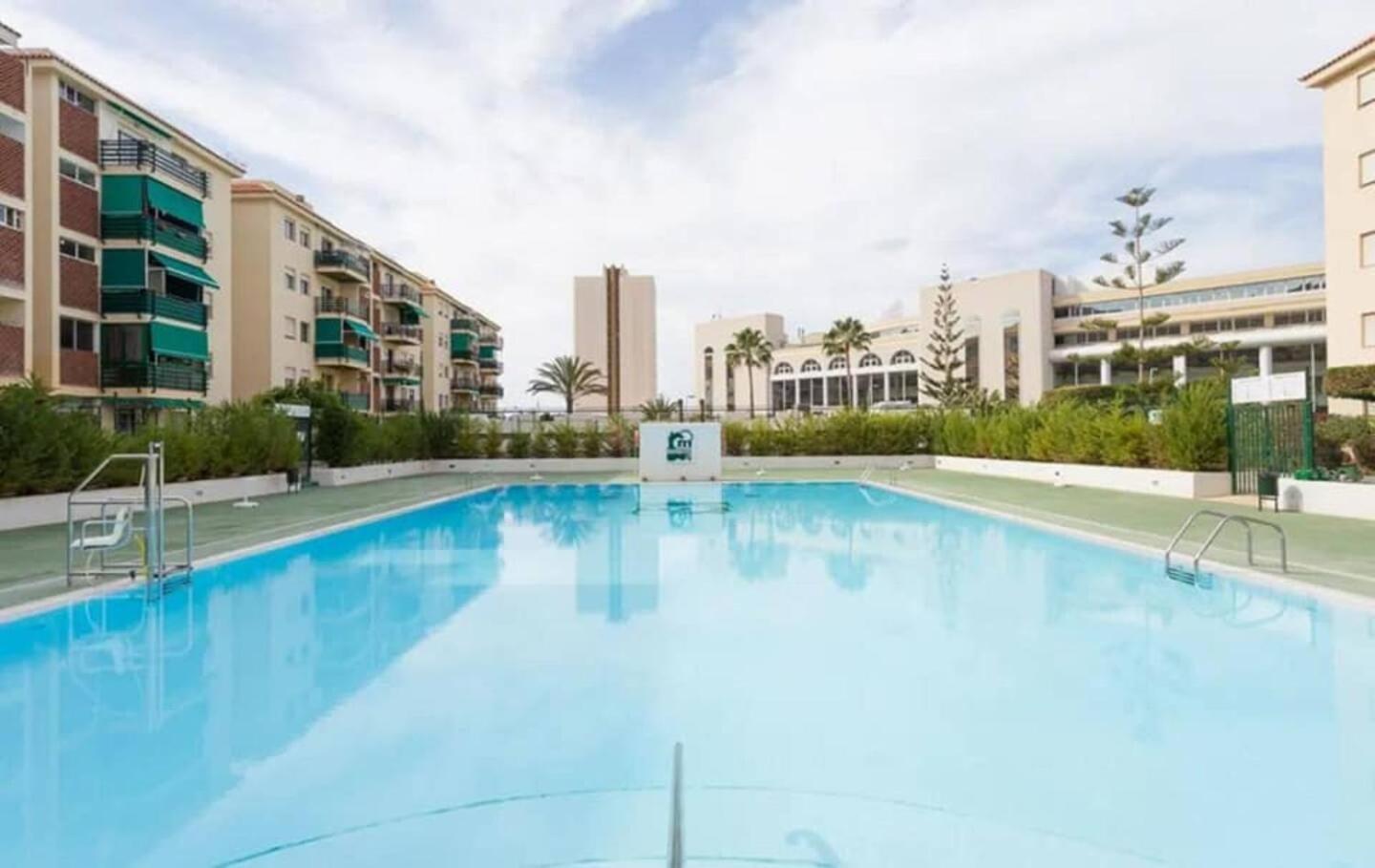 Amazing 3-Bedroom Apartment. Pool And Sea View! Los Cristianos  Eksteriør billede